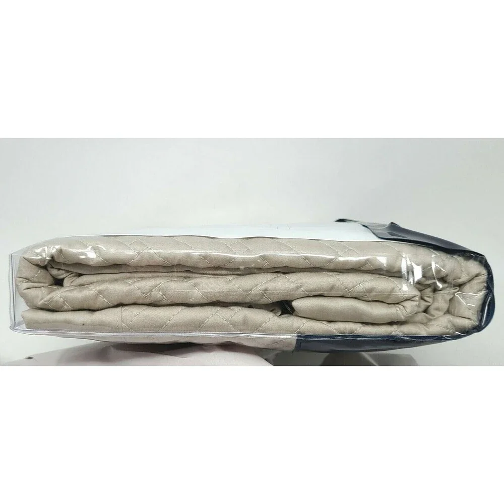 Ralph Lauren Euro Pillow Sham Greenwich 26 x 26 NWT Vintage Silver MSRP $146